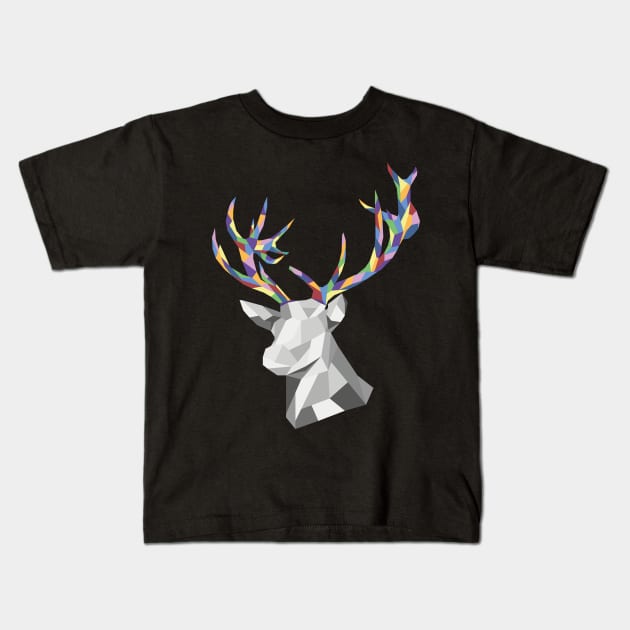 Deer Kids T-Shirt by Lauramazing